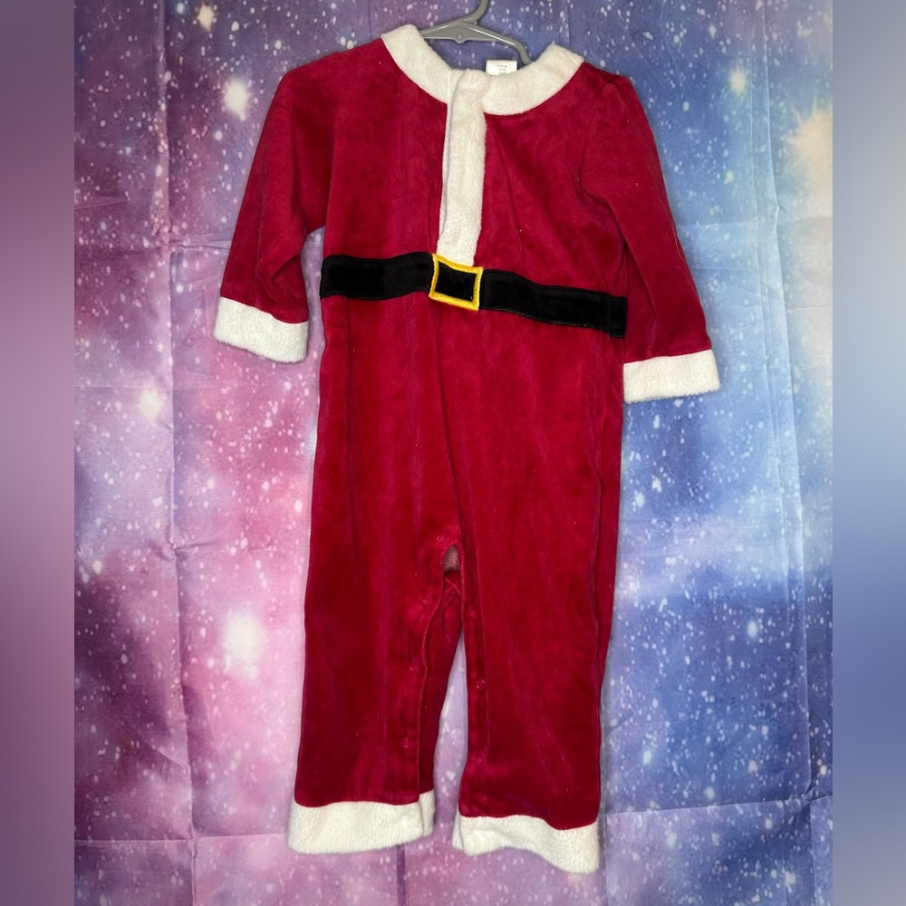 Gymboree velour Santa one piece outfit 🛍